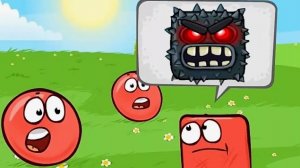 Красный Шарик,  красный Несносный Шарик,  Красныч Игра.  мультики для детей.  Красный колобок