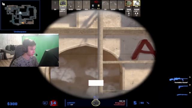 Как играет ЛУЧШИЙ СНАЙПЕР в CS2? 42 ФРАГА НА 5000 ELO! смотреть онлайн