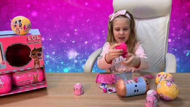 Распаковка куклы L.O.L Under wraps и одежды Fashion crush смотреть онлайн