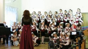 Хор "Веселые голоса" Руководитель Наталья Мазько, концертмейстер Татьяна Устрехова