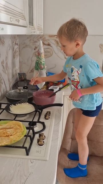 #блины #жарим #печем блины #испечьблины