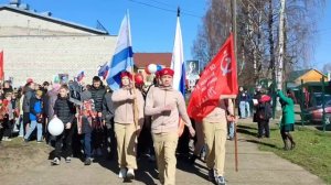 Бессмертный полк. г.Луза. Гос.школа. май 2025. Видео Студия Спектр