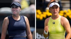 25.04.2025. София Кенин - Лулу Сун. WTA Madrid. Sofia Kenin - Lulu Sun