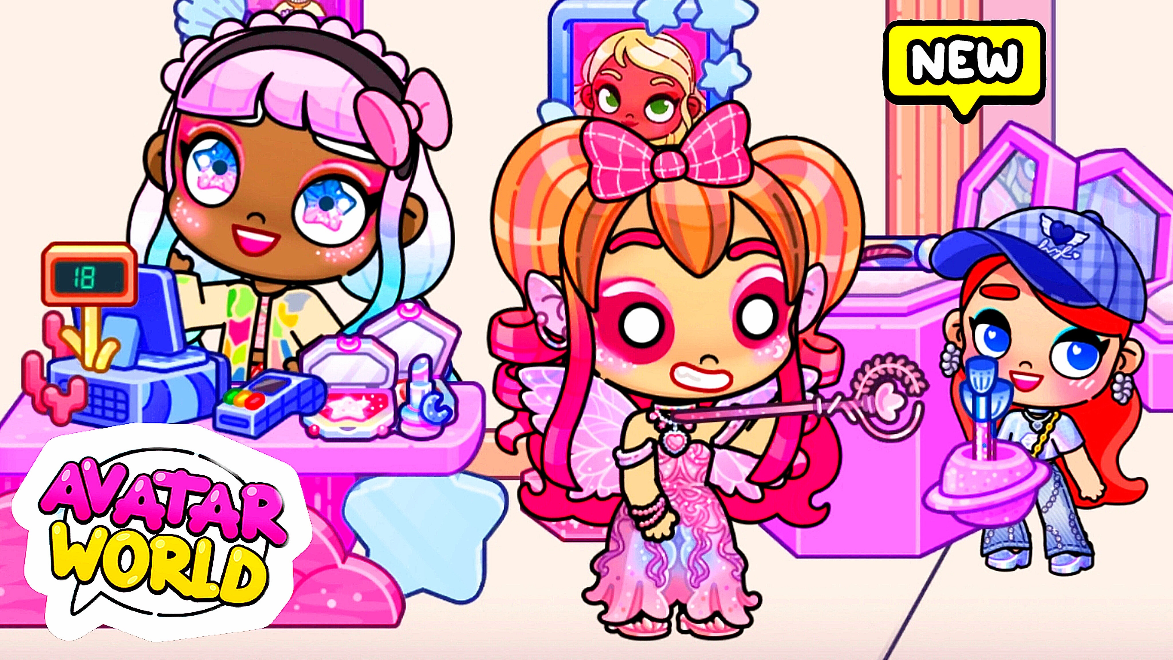 ОБНОВЛЕНИЕ Avatar World 💕МАГАЗИН ЖУТКОЙ КОСМЕТИКИ 😱 смотреть онлайн