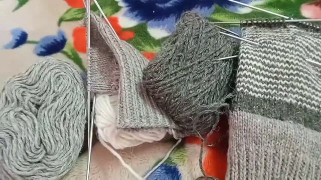 Вязание продолжается.Мужские носки. смотреть онлайн