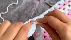 Шикарный детский плед крючком! Я в восторге от результата! crochet