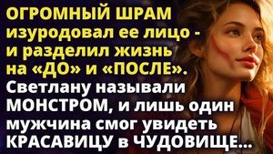 Огромный шрам изуродовал её лицо - и разделил жизнь на "до" и "после". Светлану называли монстром...
