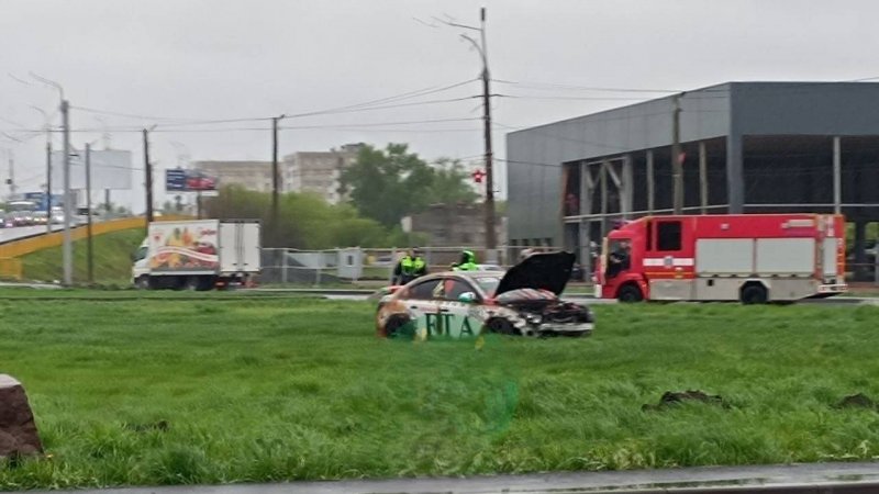 На кольце возле ГиперСити жесткая авария 10.05.2025