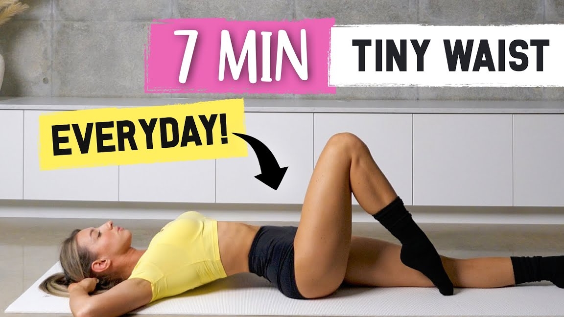 getfitbyivana- 7 min TINY WAIST EVERYDAY смотреть онлайн