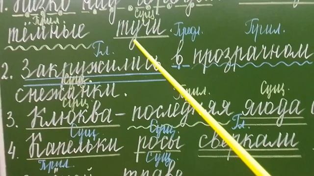 Разбор предложения ( практика).           3 класс