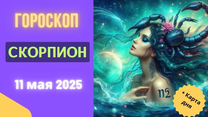♏ 11 МАЯ - ГОРОСКОП НА СЕГОДНЯ ДЛЯ СКОРПИОНОВ: ТАЙНЫ РАСКРЫВАЮТСЯ