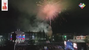 Первый победный салют Кургана в статусе Города трудовой доблести 9.05.2025