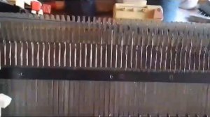 как делать первые ряды на вязальной машине Нева 5+Ладога 4