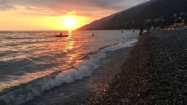 закат Гагра