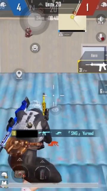 Самый лучший игрок в СНГ!!! pubgmobile эрангель bot рандом d