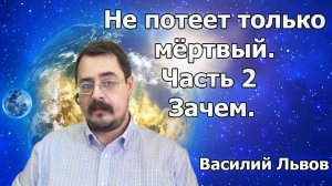 Не потеет только мёртвый. Часть 2. Зачем (14.10.19).
