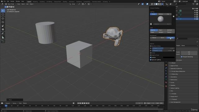 19- Viewport Shading options