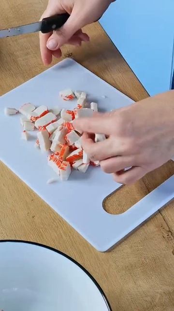 Салат крабовые палочки+ фасоль смотреть онлайн