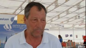 19.08.2016. Фильм режиссёра Валерия Малькова "Паруса дружбы. Кубок Дмитрия Кульбицкого"