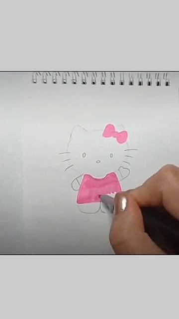 Рисуем Хелло Китти/Hello Kitty смотреть онлайн