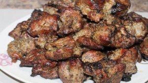 Шашлык из свинины маринованный в горчице