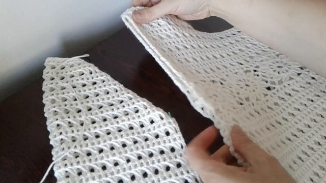 Пуловер "Цветочный". Часть 5/ Pullover Crochet смотреть онлайн