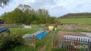 9 Мая тружусь в огороде