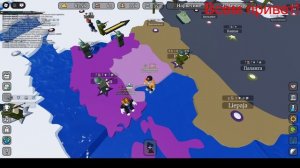 Играю в Завоевание Европы за Норвегию в Роблокс