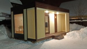 Баня в стиле LOFT