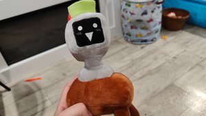играем в мягкую игрушку спрунки весёлый компьютер для детей