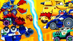 Разгромил трёх боссов в игре Car Eat Car 3!