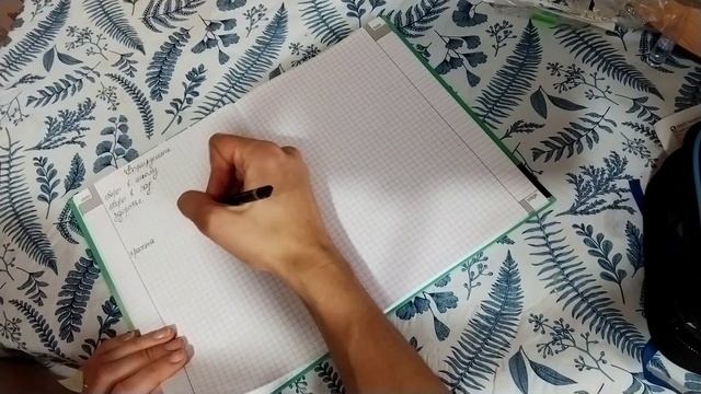 Влог🍁 Моё утро/Тетрадь по распределению бюджета/Мейк