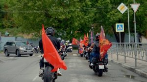 Автопробег автошколы ''Лидер'' ко дню 80-летия Победы