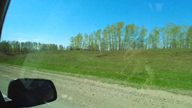 Едем по Чуйскому траку. Улица города Бийска. Алтайский