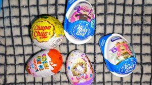 АСМР Шоколадный 🍫🍰🍩 распаковка АСМР Киндер Сюрприз 👀🫶🏻2
