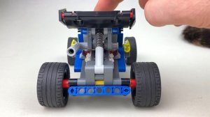 Лего  42164 гоночный багги подробный обзор маленького набора лего техник с большими возможностями