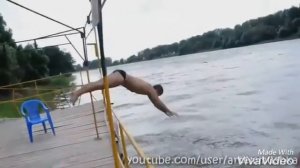 Fun TV: Самые смешные прыжки в воду Часть 2