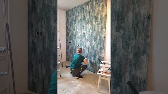 Обои с эффектом масляной краски
