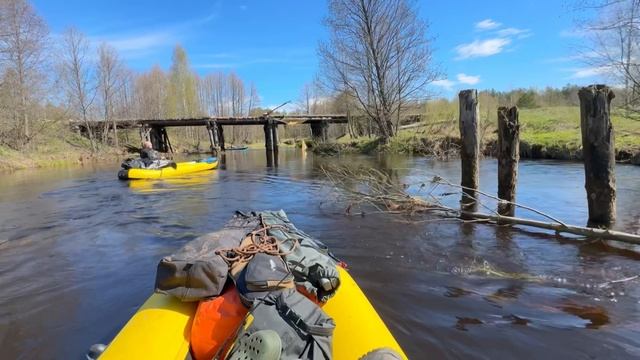 Сплав по реке Чёрный Лух, 1 мая 2025. 2 ЧАСТЬ смотреть онлайн