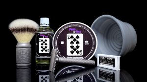 Бритьё на юбилей. M.O.W., SHIELDRAZORS SLANT, YAQI, бритье