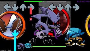 (FNFminus мод vs sonic.exe Lord x) Лорд икс против бойфренда