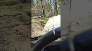 покатался на УАЗе и испытал лебёдку.