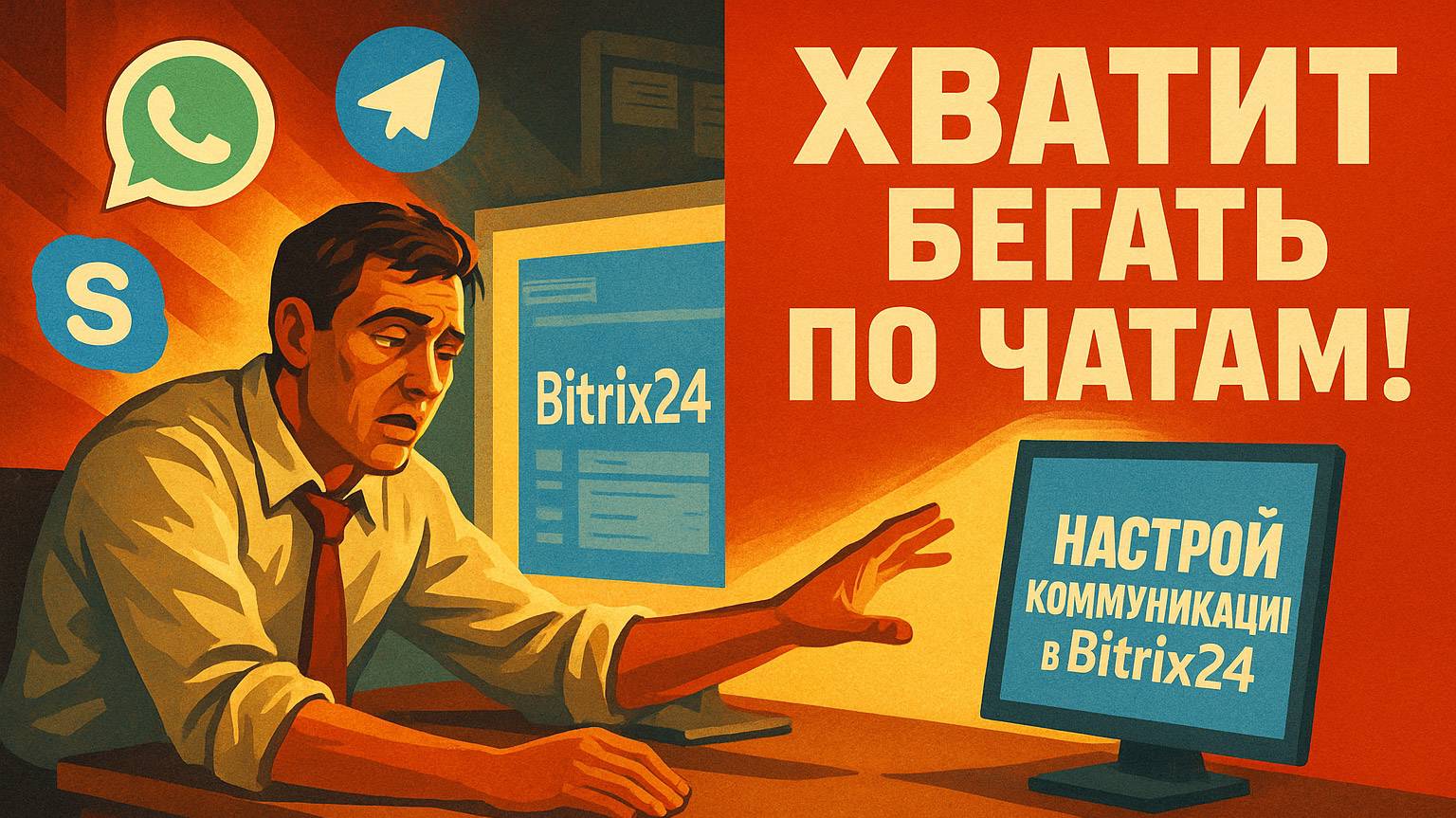 Мощные чаты или корпоративные (внутренние) коммуникации в Битрикс24.CRM. Особенности и настройки.