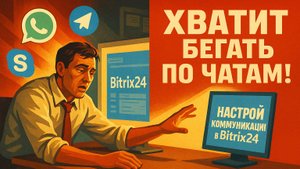 Мощные чаты или корпоративные (внутренние) коммуникации в Битрикс24.CRM. Особенности и настройки.