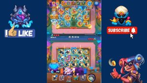 RUSH ROYALE I ЖАРКАЯ БИТВА ДЖИНА И МОНАХА | РАШ РОЯЛЬ