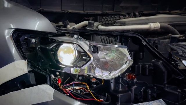 Замена штатных Led на Zorkiy x70 Nissan X-Trail + ПТФ zorkiy bf500 смотреть онлайн