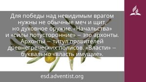 11 мая 2025. Всеоружие Божье. Под сенью благодати _ Адвентисты