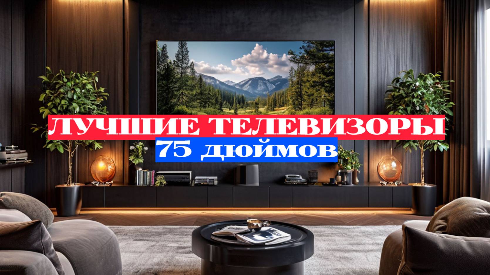 ТОП-7 ЛУЧШИХ ТЕЛЕВИЗОРОВ С ДИАГОНАЛЬЮ 75 ДЮЙМОВ: ИДЕАЛЬНЫЙ ВЫБОР ДЛЯ ДОМА! 📺🏡