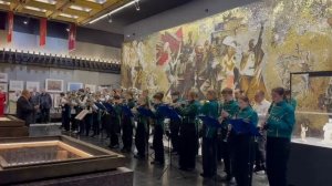 9 мая в Памятном зале Монумента героическим защитникам Ленинграда