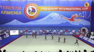 СБОРНАЯ АРМЕНИИ Международный турнир по эстетической  гимнастике IFAAG "Кубок дружбы"